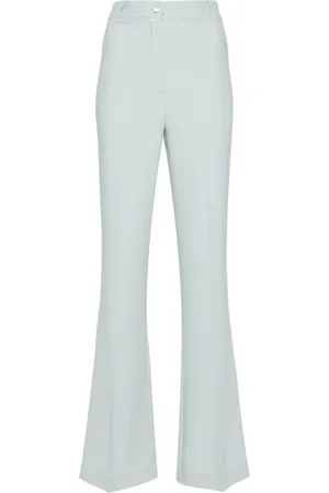 HEBE STUDIO Mujer, Pantalones, Verde, Talla: S