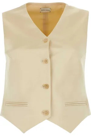 MAGDA BUTRYM Mujer, Chaquetas, Amarillo, Talla: 2XS