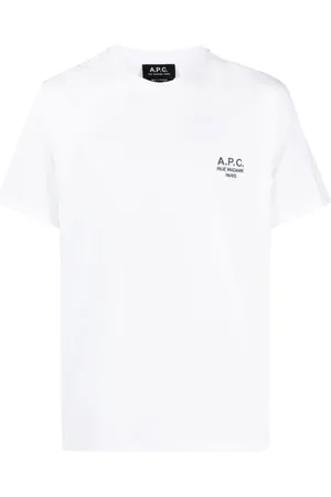 A.P.C. Hombre, Camisetas, Blanco, Talla: M