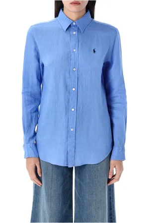 Ralph Lauren Mujer, Blusas y Camisas, Azul, Talla: L