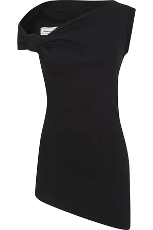 Alexander McQueen Mujer, Camisetas, Negro, Talla: S
