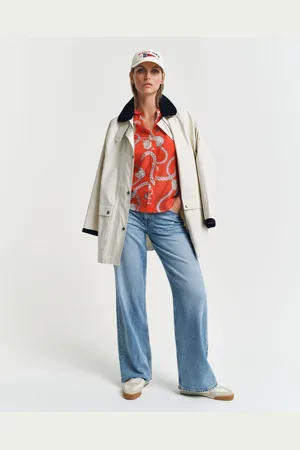 GANT Mujer, Blusas y Camisas, Naranja, Talla: L