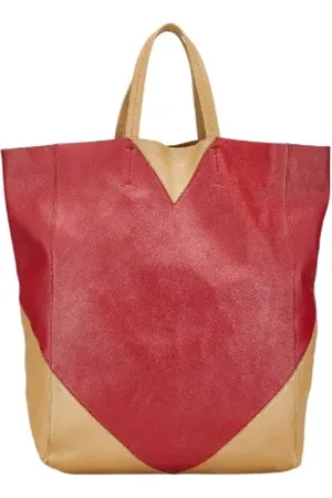Céline Mujer, De segunda mano, Rojo, Talla: ONE Size