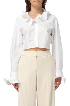 Msgm Mujer, Blusas y Camisas, Blanco, Talla: S