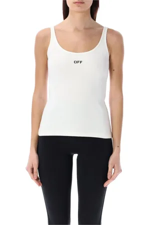 OFF-WHITE Mujer, Camisetas, Blanco, Talla: S