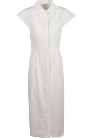 Alexander McQueen Mujer, Vestidos, Blanco, Talla: S