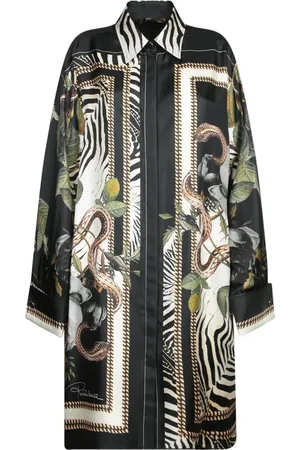 Roberto Cavalli Mujer, Vestidos, Negro, Talla: S