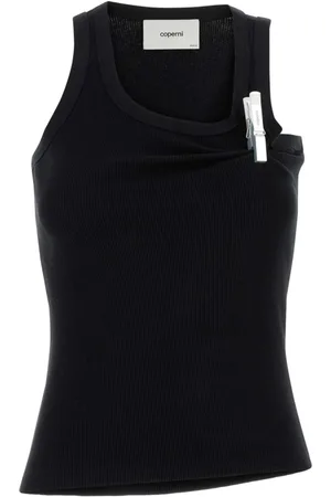 COPERNI Mujer, Camisetas, Negro, Talla: S