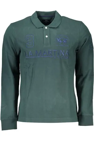 La Martina Hombre, Camisetas, Verde, Talla: L