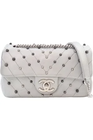 CHANEL Mujer, De segunda mano, Gris, Talla: ONE Size
