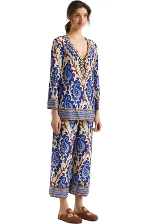 Maliparmi Mujer, Blusas y Camisas, Azul, Talla: XS