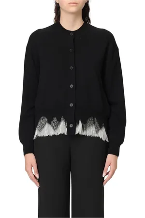 Alexander McQueen Mujer, Jerseys, Negro, Talla: S