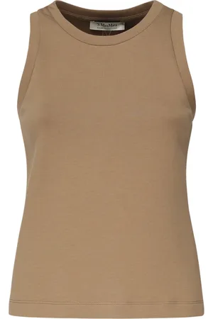 Max Mara Mujer, Camisetas, Marrón, Talla: M