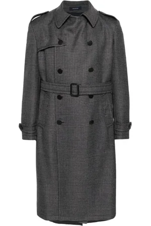 TAGLIATORE Hombre, Abrigos, Gris, Talla: M