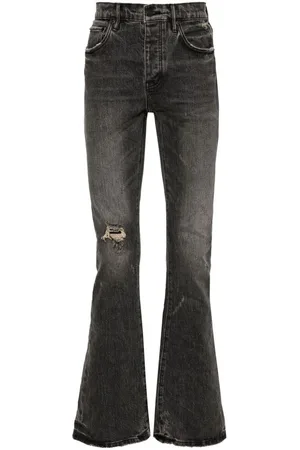 Purple Brand Hombre, Vaqueros, Negro, Talla: W30