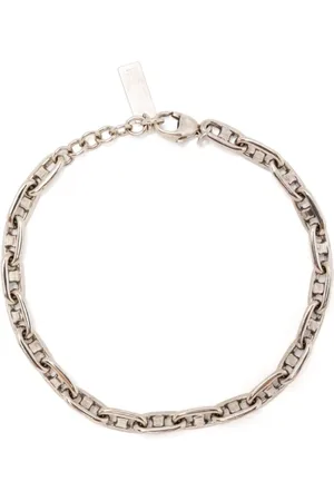 Saint Laurent Hombre, Accesorios, Gris, Talla: M