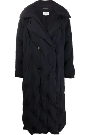 Maison Margiela Mujer, Abrigos, Negro, Talla: S
