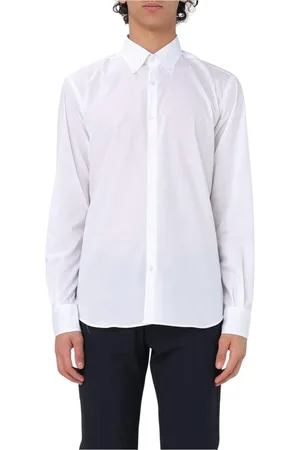 BROOKSFIELD Hombre, Camisas, Blanco, Talla: 2XL