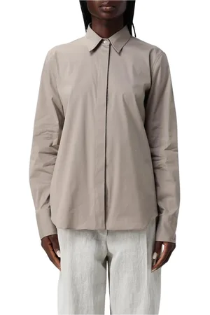 Brunello Cucinelli Mujer, Blusas y Camisas, Marrón, Talla: L