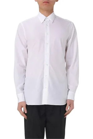 LARDINI Hombre, Camisas, Blanco, Talla: 2XL