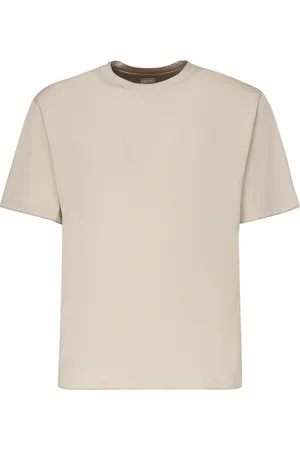 ELEVENTY Hombre, Camisetas, Marrón, Talla: S