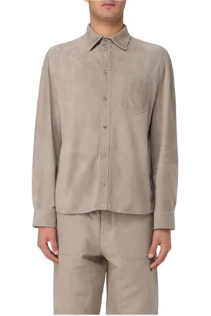 Brunello Cucinelli Hombre, Camisas, Gris, Talla: S