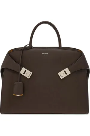 Salvatore Ferragamo Hombre, Bolsos, Marrón, Talla: ONE Size