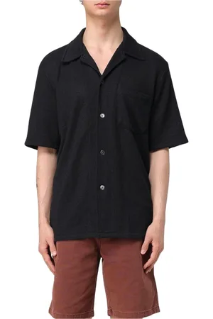 OUR LEGACY Hombre, Camisas, Negro, Talla: L