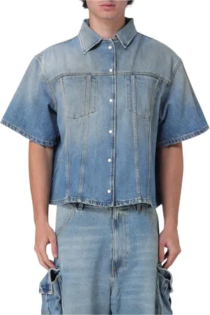 1989 STUDIO Hombre, Camisas, Azul, Talla: S