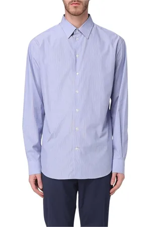 Emporio Armani Hombre, Camisas, Azul, Talla: 2XL