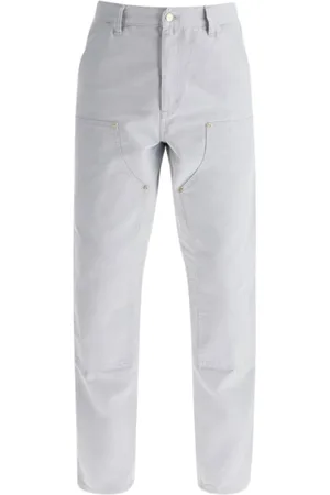 Carhartt Hombre, Pantalones, Gris, Talla: W32