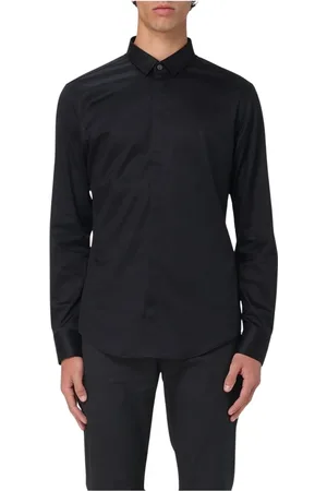 Emporio Armani Hombre, Camisas, Negro, Talla: M