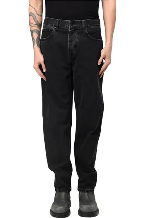 Carhartt Hombre, Vaqueros, Negro, Talla: W30