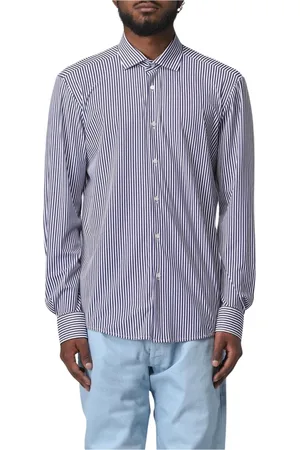Brian Dales Hombre, Camisas, Azul, Talla: L