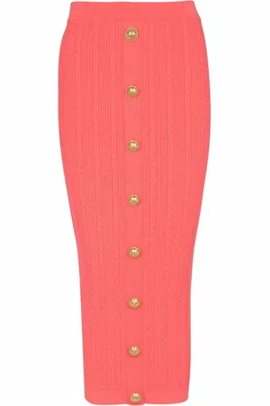 Balmain Mujer, Faldas, Rosa, Talla: 2XS