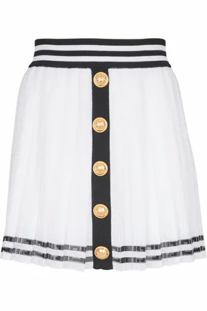 Balmain Mujer, Faldas, Blanco, Talla: M