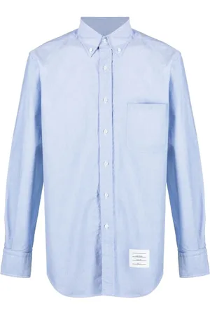 Thom Browne Hombre, Camisas, Azul, Talla: M