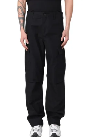 Carhartt Hombre, Pantalones, Negro, Talla: W33