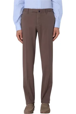 Incotex Hombre, Pantalones, Marrón, Talla: M