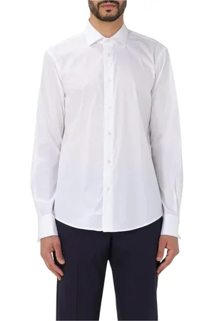 Brian Dales Hombre, Camisas, Blanco, Talla: S