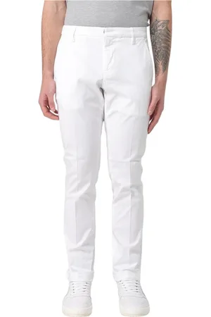 Dondup Hombre, Pantalones, Blanco, Talla: W34