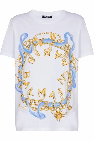 Balmain Mujer, Camisetas, Blanco, Talla: 2XL