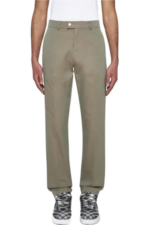 Burberry Hombre, Pantalones, Verde, Talla: M