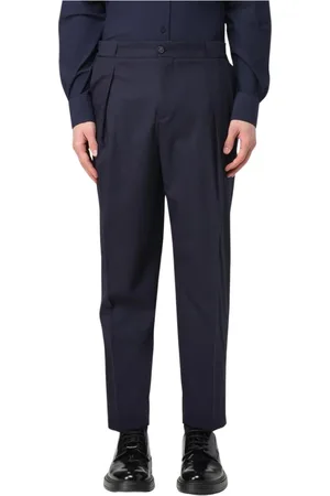Manuel Ritz Hombre, Pantalones, Azul, Talla: S
