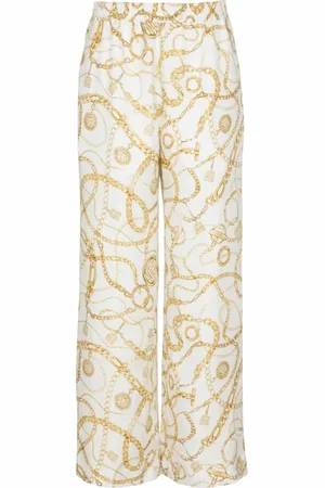 Balmain Mujer, Pantalones, Amarillo, Talla: 2XS