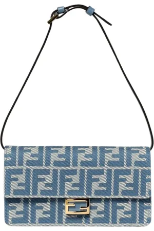 Fendi Mujer, Bolsos, Azul, Talla: ONE Size