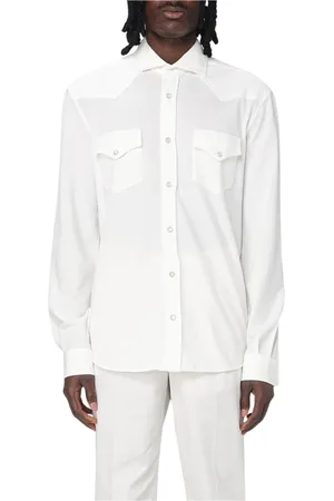 Brunello Cucinelli Hombre, Camisas, Blanco, Talla: M