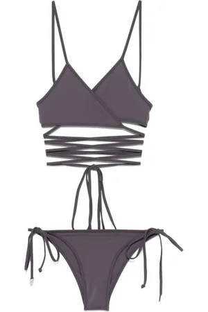The Attico Mujer, Trajes de baño, Gris, Talla: L