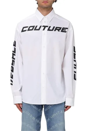 VERSACE Hombre, Camisas, Blanco, Talla: S