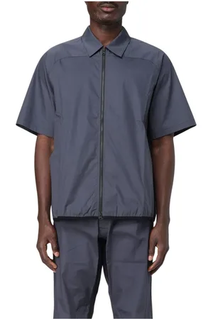 GR10K Hombre, Camisas, Gris, Talla: L